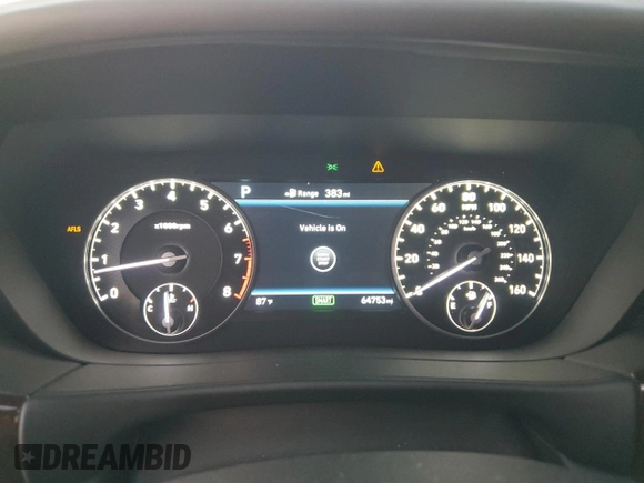 2018 Genesis G90 Premium z VIN KMHG34JA7JU039128, wystawiony jako Copart lot #80633884 z przebiegiem 64 753 mil mil oraz Szkody całkowita. Historia ofert i sprzedaży dostępna na DreamBid. Obrazek 9.