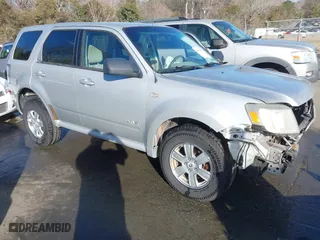 2008 Mercury Mariner with VIN 4M2CU81Z18KJ28741, listed as a IAAI auction lot 41451859 with 199,818 mi miles. Bid and sale history available at carsss.com. Image 1.