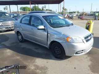 2010 Chevrolet Aveo 1LT with VIN KL1TD5DE1AB107186, listed as a IAAI auction lot 41912965 with 61,111 mi miles and . Bid and sale history available at DreamBid. Image 1.