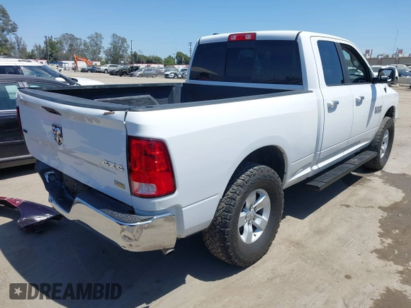 2017 Ram 1500 SLT z VIN 1C6RR7GG5HS583441, wystawiony jako IAAI lot #42391078 z przebiegiem 129 043 mil mil oraz . Historia ofert i sprzedaży dostępna na DreamBid. Obrazek 4.