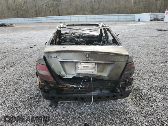 2014 Mercedes-Benz C 250 Sport with VIN WDDGF4HB1EA965158, listed as a Copart auction lot 50318285 with Not Provided miles and Non Repairable. Bid and sale history available at DreamBid. Image 6.