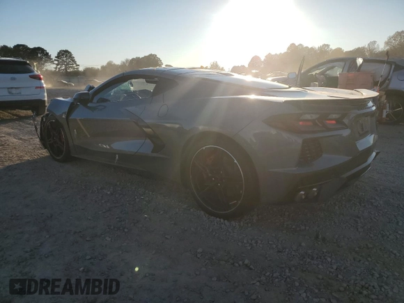 2022 Chevrolet Corvette 2LT with VIN 1G1YB2D49N5109954, listed as a Copart auction lot 82520864 with 44,566 mi miles and Salvage Title. Bid and sale history available at carsss.com. Image 2.