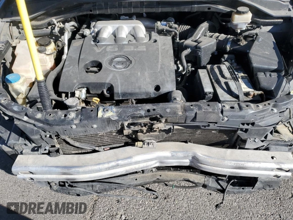 2007 Nissan Murano SL with VIN JN8AZ08TX7W520436, listed as a Copart auction lot 85759104 with 124,874 mi miles and Salvage Title. Bid and sale history available at DreamBid. Image 12.