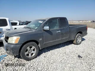 2004 Nissan Titan XE with VIN 1N6AA06A24N562120, listed as a Copart auction lot 47831695 with 111,439 mi miles and Salvage Title. Bid and sale history available at DreamBid. Image 1.
