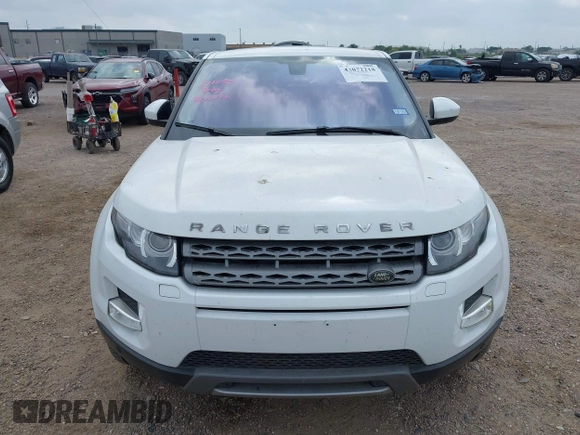 2015 Land Rover Range Rover Evoque Pure Plus with VIN SALVP2BGXFH035350, listed as a IAAI auction lot 42072218 with 122,881 mi miles and . Bid and sale history available at DreamBid. Image 12.