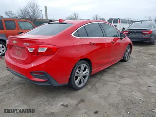 2016 Chevrolet Cruze Premier with VIN 1G1BG5SMXG7307851, listed as a IAAI auction lot 41726921 with 156,693 mi miles. Bid and sale history available at carsss.com. Image 4.