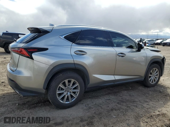 2020 Lexus NX 300 with VIN JTJAARBZ6L2177465, listed as a Copart auction lot 48214485 with 102,928 mi miles and Salvage title. Bid and sale history available at DreamBid. Image 3.
