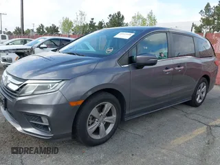 2019 Honda Odyssey EX with VIN 5FNRL6H56KB069085, listed as a IAAI auction lot 41923928 with 96,331 mi miles. Bid and sale history available at carsss.com. Image 21.