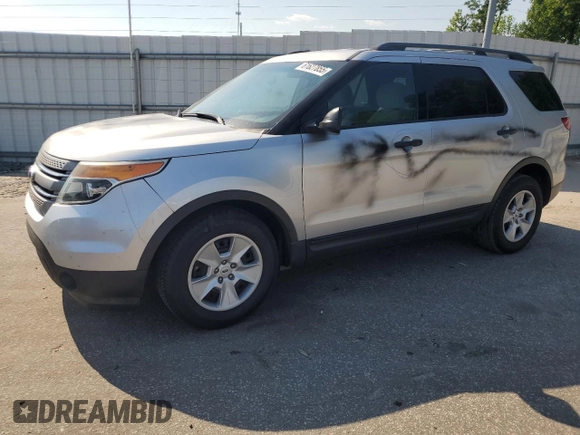 2014 Ford Explorer with VIN 1FM5K7B83EGB48553, listed as a Copart auction lot 61627855 with 175,748 mi miles and Salvage title. Bid and sale history available at DreamBid. Image 1.