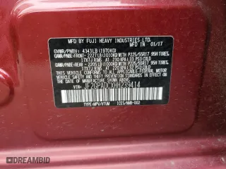 2017 Subaru Crosstrek Premium with VIN JF2GPADCXHH239414, listed as a Copart auction lot 51487895 with 57,030 mi miles and Salvage Title. Bid and sale history available at carsss.com. Image 12.