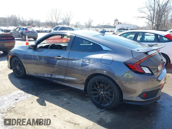 2020 Honda Civic Si Coupe with VIN 2HGFC3A56LH753336, listed as a IAAI auction lot 41748457 with 55,079 mi miles. Bid and sale history available at carsss.com. Image 14.