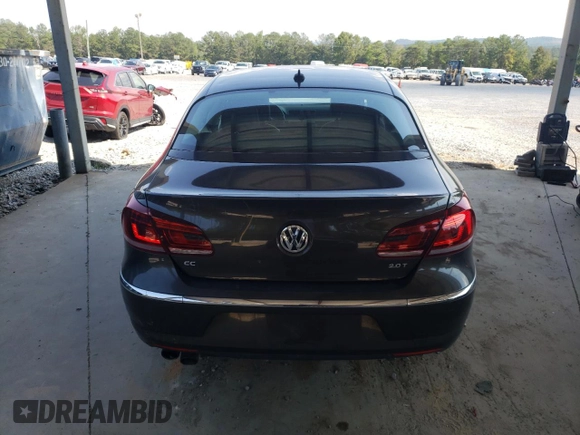 2014 Volkswagen CC R-Line with VIN WVWBP7AN1EE520189, listed as a Copart auction lot 75035404 with 65,421 mi miles and Salvage Title. Bid and sale history available at carsss.com. Image 6.