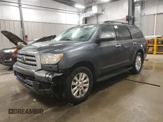 2008 Toyota Sequoia Platinum with VIN 5TDBY67A38S015135, listed as a Copart auction lot 80866114 with 315,842 mi miles and Clean Title. Bid and sale history available at carsss.com. Image 1.
