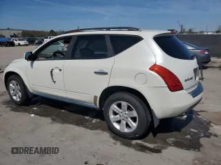 2006 Nissan Murano SL with VIN JN8AZ08T76W425816, listed as a Copart auction lot 47011795 with 254,473 mi miles and Salvage Title. Bid and sale history available at DreamBid. Image 2.