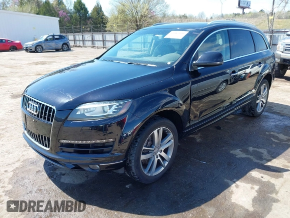 2012 Audi Q7 3.0T Premium Plus with VIN WA1LGAFE7CD002515, listed as a IAAI auction lot 41889054 with 130,442 mi miles. Bid and sale history available at carsss.com. Image 18.