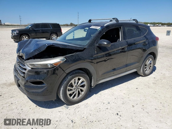 2017 Hyundai Tucson SE with VIN KM8J33A40HU409713, listed as a Copart auction lot 50105805 with 100,463 mi miles and Salvage Title. Bid and sale history available at DreamBid. Image 1.