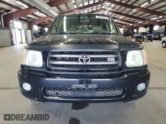 2003 Toyota Sequoia Limited with VIN 5TDBT48A93S188748, listed as a Copart auction lot 55455425 with 272,135 mi miles and Clean Title. Bid and sale history available at DreamBid. Image 5.