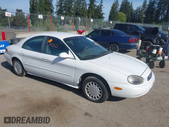 1997 Mercury Sable GS with VIN 1MELM50U4VG644616, listed as a IAAI auction lot 42229344 with 121,780 mi miles and . Bid and sale history available at DreamBid. Image 1.