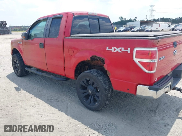 2009 Ford F-150 STX with VIN 1FTRX148X9FA51749, listed as a IAAI auction lot 42312865 with 129,253 mi miles and . Bid and sale history available at DreamBid. Image 3.