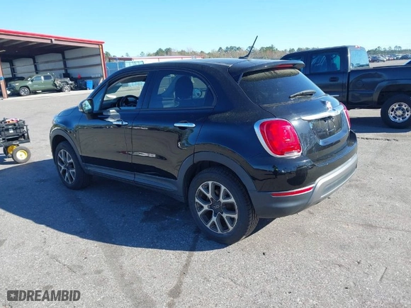 2016 FIAT 500X Trekking with VIN ZFBCFYCT0GP378713, listed as a IAAI auction lot 41753258 with 71703 miles. Bid and sale history available at carsss.com. Image 3.