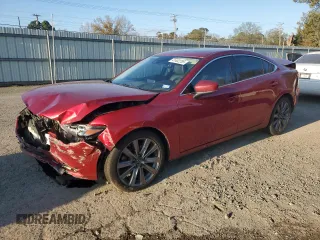 2020 Mazda 6 Grand Touring with VIN JM1GL1TY2L1518557, listed as a Copart auction lot 41402285 with 158,769 mi miles and Salvage Title. Bid and sale history available at carsss.com. Image 1.
