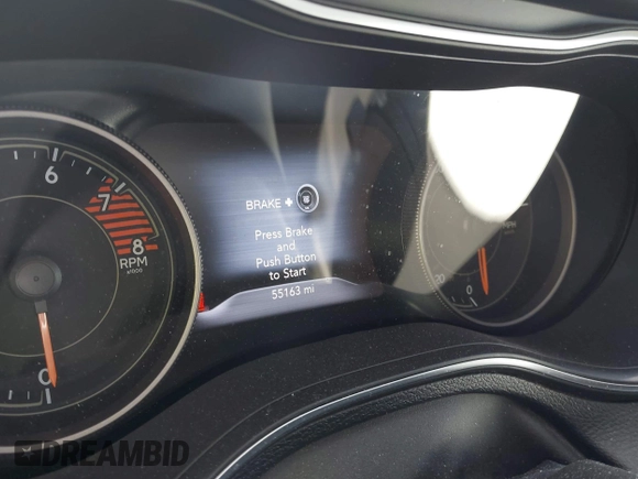 2019 Jeep Cherokee Trailhawk Elite with VIN 1C4PJMBX7KD410612, listed as a IAAI auction lot 41878935 with 55,163 mi miles. Bid and sale history available at carsss.com. Image 7.