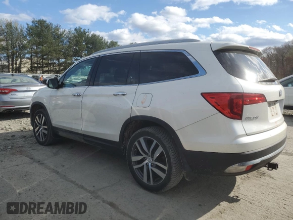 2017 Honda Pilot Touring with VIN 5FNYF6H9XHB054300, listed as a Copart auction lot 53061445 with 175,552 mi miles and Salvage Title. Bid and sale history available at DreamBid. Image 2.