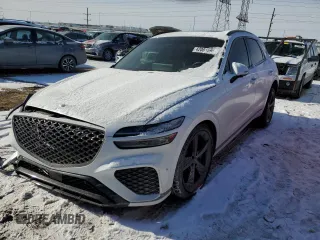 2022 Genesis GV70 Sport z VIN KMUMCDTC6NU062750, wystawiony jako Copart lot #42001595 z przebiegiem 19 215 mil mil oraz Szkoda całkowita • Salvage title. Historia ofert i sprzedaży dostępna na DreamBid. Obrazek 1.