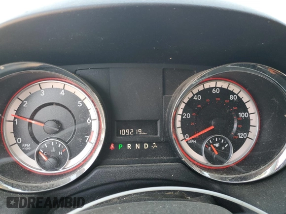 2013 Ram Cargo Van Tradesman with VIN 2C4JRGAG4DR780661, listed as a Copart auction lot 76931934 with 109,219 mi miles and Salvage Title. Bid and sale history available at carsss.com. Image 9.