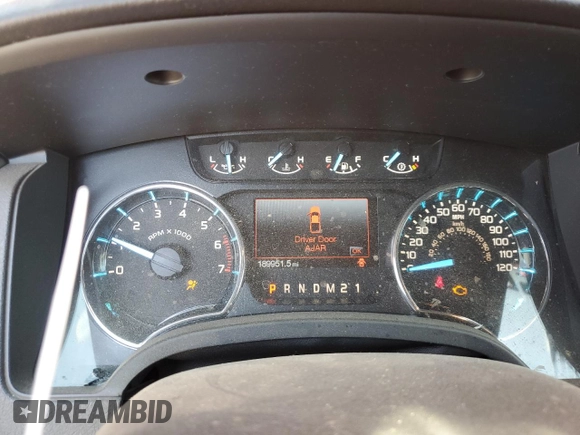 2011 Ford F-150 XLT with VIN 1FTFW1CT2BKE13873, listed as a Copart auction lot 48215075 with 189,951 mi miles and Salvage Title. Bid and sale history available at carsss.com. Image 9.