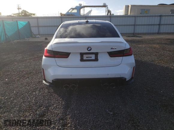 2021 BMW M3 with VIN WBS53AY05MFK75687, listed as a Copart auction lot 41403913 with 23,226 mi miles. Bid and sale history available at carsss.com. Image 6.