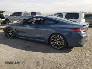 2019 BMW 8 Series M850i xDrive z VIN WBABC4C58KBJ35651, wystawiony jako Copart lot #84503014 z przebiegiem Nie podano mil oraz Szkoda całkowita • Salvage title. Historia ofert i sprzedaży dostępna na DreamBid. Obrazek 2.