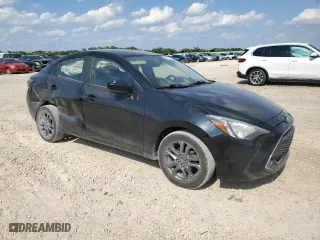 2019 Toyota Yaris Sedan L with VIN 3MYDLBYVXKY521550, listed as a Copart auction lot 61929254 with 47,974 mi miles and Salvage Title. Bid and sale history available at carsss.com. Image 4.