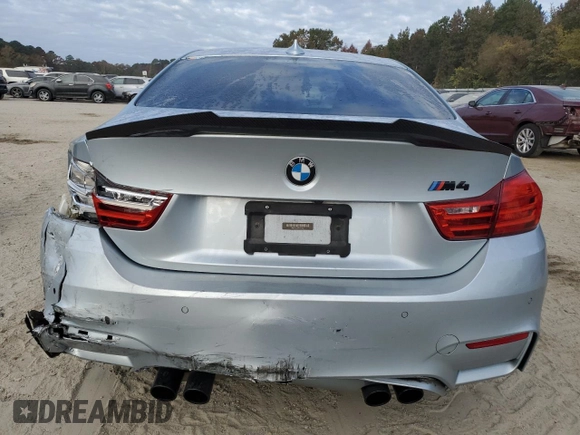 2017 BMW M4 with VIN WBS3R9C57HK709371, listed as a Copart auction lot 76764314 with 60,790 mi miles and Salvage Title. Bid and sale history available at carsss.com. Image 6.