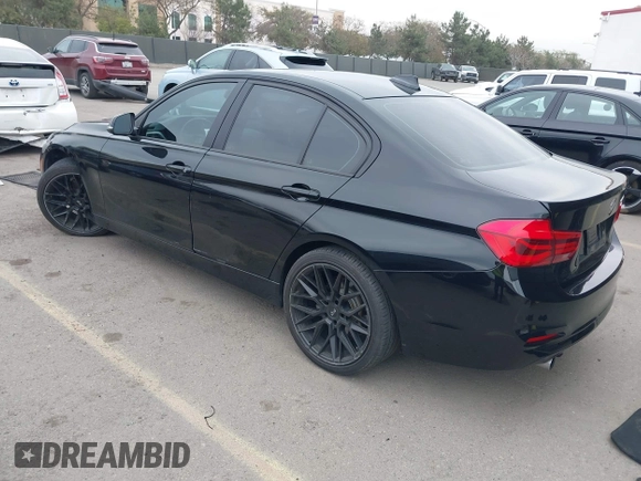 2018 BMW 3 Series 320i with VIN WBA8E1G54JNU93257, listed as a IAAI auction lot 41719141 with 144,381 mi miles. Bid and sale history available at carsss.com. Image 3.