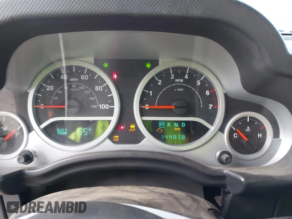 2010 Jeep Wrangler Unlimited Sport with VIN 1J4HA3H1XAL189667, listed as a IAAI auction lot 42062351 with 144,838 mi miles. Bid and sale history available at carsss.com. Image 7.