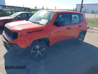 2017 Jeep Renegade Sport z VIN ZACCJBAH9HPG07336, wystawiony jako IAAI lot #42219901 z przebiegiem 118 696 mil mil oraz . Historia ofert i sprzedaży dostępna na DreamBid. Obrazek 2.