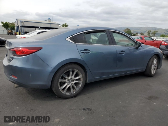 2014 Mazda 6 i Touring with VIN JM1GJ1V66E1130123, listed as a Copart auction lot 53984465 with 278,495 mi miles and Salvage Title. Bid and sale history available at DreamBid. Image 3.
