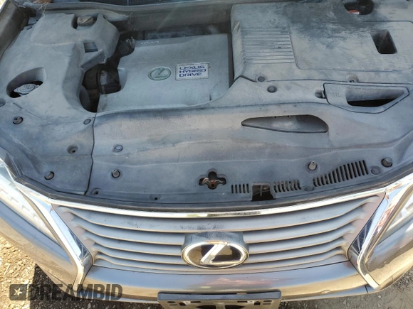 2015 Lexus RX 450h with VIN 2T2ZB1BA1FC002539, listed as a Copart auction lot 53195065 with 111,621 mi miles and Salvage title. Bid and sale history available at DreamBid. Image 12.