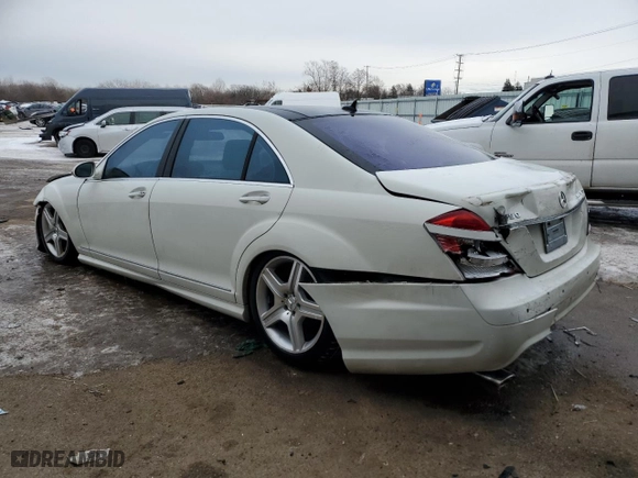 2009 Mercedes-Benz S-Class 5.5L V8 with VIN WDDNG71X99A247374, listed as a Copart auction lot 45904905 with 149,237 mi miles and Salvage Title. Bid and sale history available at carsss.com. Image 2.