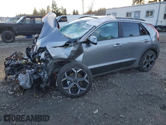 2024 Kia Niro EX Touring with VIN KNDCR3LE0R5138438, listed as a Copart auction lot 44363465 with 0 mi miles and Salvage Title. Bid and sale history available at carsss.com. Image 1.