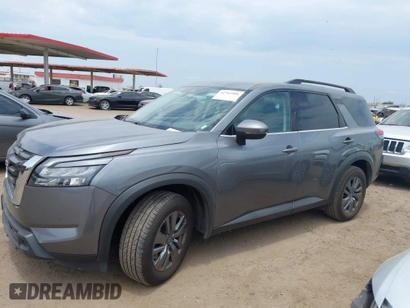 2024 Nissan Pathfinder SV with VIN 5N1DR3BA9RC276196, listed as a IAAI auction lot 42761906 with 31,693 mi miles and . Bid and sale history available at DreamBid. Image 14.