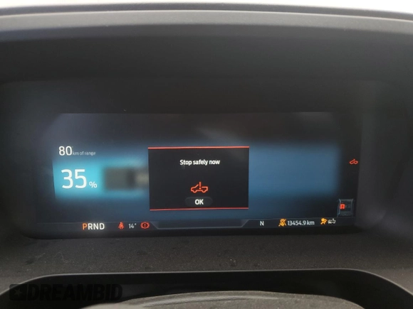 2024 Ford F-150 Lightning Flash with VIN 1FT6W3L74RWG04714, listed as a Copart auction lot 56320265 with 13,454 mi miles and Salvage title. Bid and sale history available at DreamBid. Image 9.