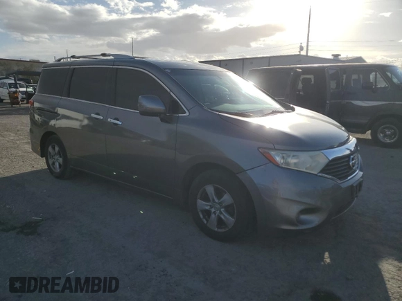 2016 Nissan Quest SL with VIN JN8AE2KP9G9150548, listed as a Copart auction lot 47546715 with 132,515 mi miles and Salvage Title. Bid and sale history available at DreamBid. Image 4.