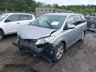 2012 Toyota Sienna LE AAS with VIN 5TDKK3DC7CS196531, listed as a IAAI auction lot 42279383 with 121,633 mi miles and . Bid and sale history available at DreamBid. Image 17.