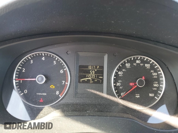 2012 Volkswagen Jetta SE с VIN 3VWDX7AJ3CM302619, выставлен на аукционе Copart как лот 47315215 с пробегом 149 391 миль миль и Списание • Salvage title. История ставок и продаж доступна на DreamBid. Изображение 9.