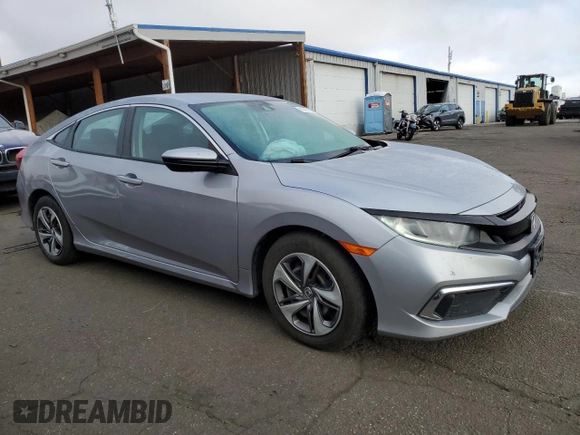 2019 Honda Civic Sedan LX with VIN 19XFC2F64KE026619, listed as a Copart auction lot 47967005 with 102,995 mi miles and Salvage Title. Bid and sale history available at carsss.com. Image 4.