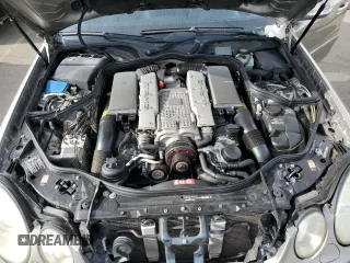 2005 Mercedes-Benz E-Class 5.5L AMG with VIN WDBUF76J15A768563, listed as a Copart auction lot 46345505 with 108,947 mi miles and Salvage Title. Bid and sale history available at carsss.com. Image 12.
