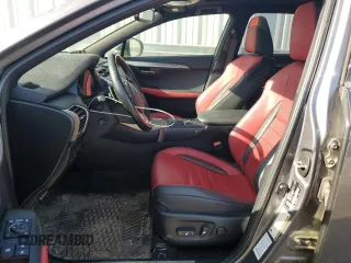 2021 Lexus NX with VIN JTJSARDZ3M2247345, listed as a Copart auction lot 47681545 with 84,882 mi miles and Salvage Title. Bid and sale history available at carsss.com. Image 7.
