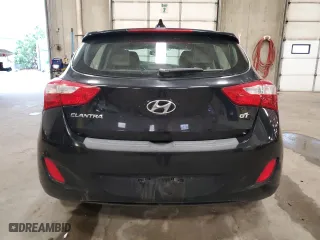 2013 Hyundai Elantra GT with VIN KMHD35LE2DU138100, listed as a Copart auction lot 55961344 with 79,144 mi miles and Salvage Title. Bid and sale history available at carsss.com. Image 6.